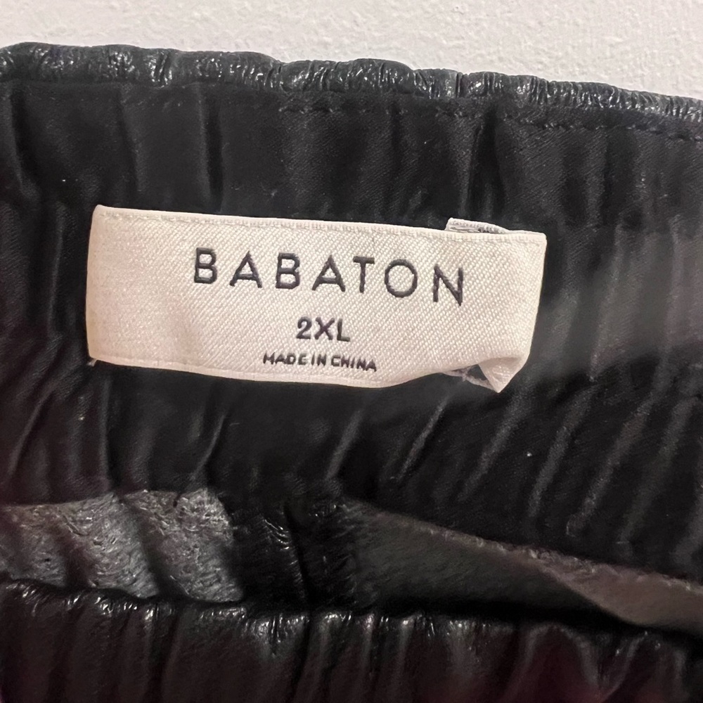Babaton Zedel Pant - 2XL vegan leather